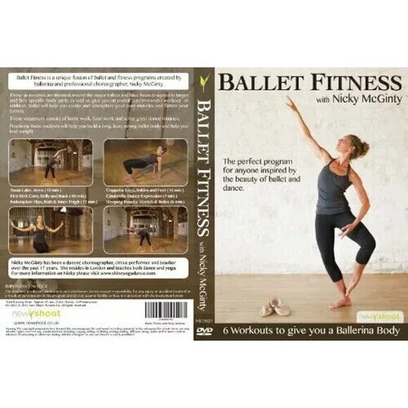 Ballet Fitness with Nicky McGinty [DVD] New Sealed 6 workouts - Picture 2 of 2